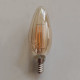 LED винтидж крушка - Е14 - форма свещ - 4W - златно стъкло LED винтидж крушка - Е14 - форма свещ - 4W - златно стъкло