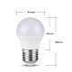 LED  крушка - Е27 - G45 - 4.5W - бяла
