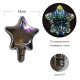 LED крушка - звезда - 3D ефект  - Е27 - 4W
