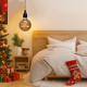LED крушка G125 с надпис LOVE - Е27 - 4W - златно стъкло