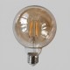 LED винтидж крушка - намотка: конус - Е27 - G120 - 6W - златно стъкло - димируема LED винтидж крушка - намотка: конус - Е27 - G120 - 6W - златно стъкло - димируема