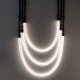 LED полилей - тройна каскада - смяна на цвета на светлината