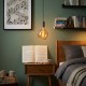 LED крушка G125 със символ Сол ключ - Е27 - 4W - златно стъкло LED крушка G125 със символ Сол ключ - Е27 - 4W - златно стъкло