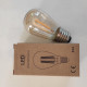LED  крушка - Е27 - S14 - 2W - златно стъкло - димируема